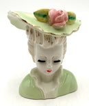 Vintage Lady Head Vase