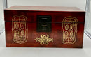 Asian Red Lacquer Trunk