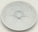 Pillivuyt White Ceramic Oyster Plate