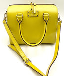 KATE SPADE Citron Leather Wellesley Alessa Satchel Handbag