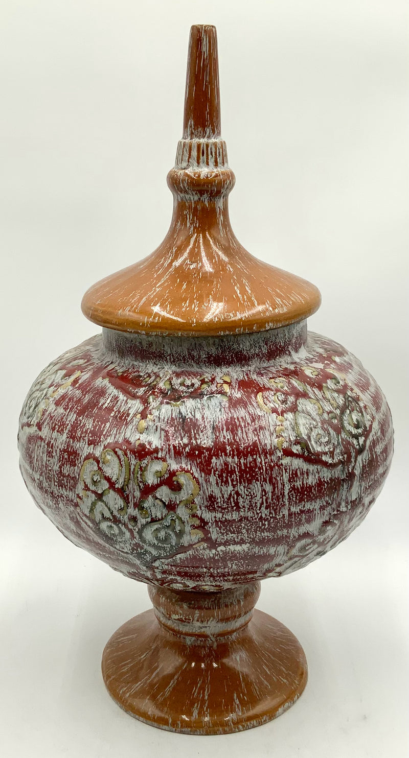 Ceramic Lidded Urn