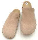 J CREW Blush Suede Studded Marlow Mules 9