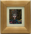 Knox Wilkinson Oil Markers Portrait of Woman