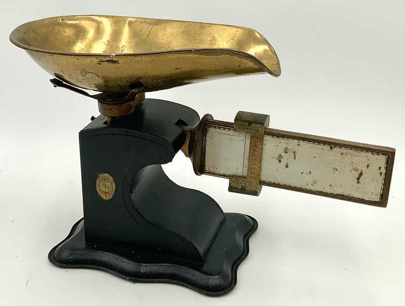 Antique Pelouze Brass Candy Scale