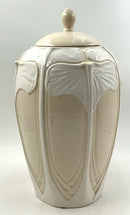 Italian Lidded Ginko Jar