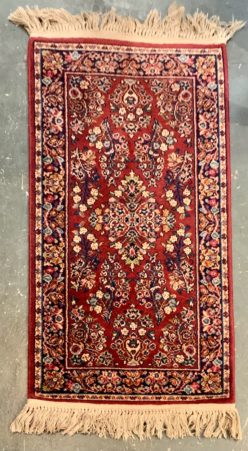 Karastan Red Sarouk Area Rug 2.2'x4'