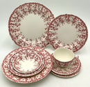 Crown Ducal Vintage English Dinnerware With English Ivy Motif