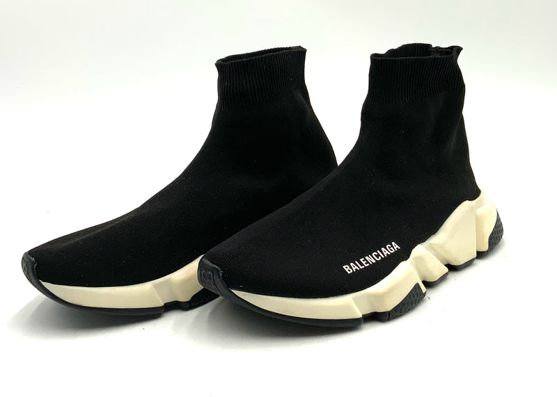 Balenciaga Black Knit Sock Speed 2.0 Trainer Sneakers 8