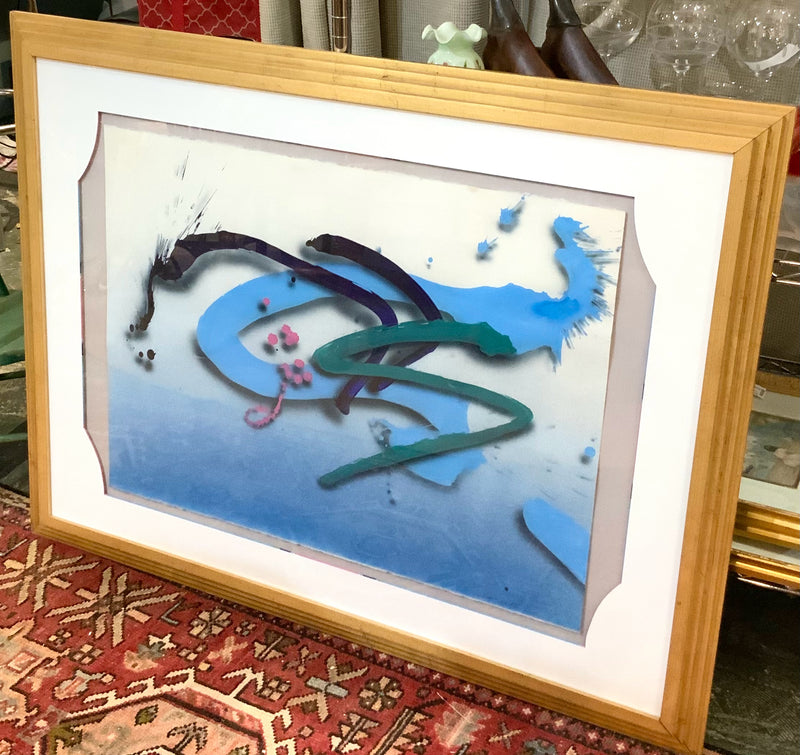 Vintage Oscar Lakeman Abstract on Paper
