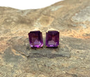 14kt Gold & Amethyst Earrings