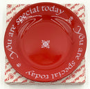 Vintage 1979 Red Plate