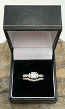 18kt Gold & Diamond Bridal Ring Set