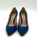 EMPORIO ARMANI Blue Suede Pumps 39
