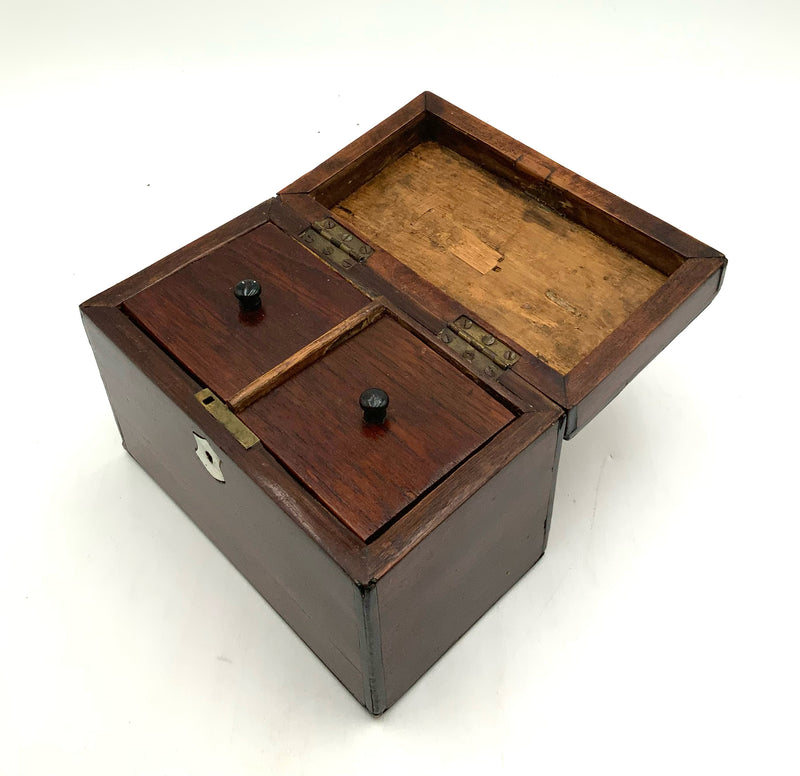 Antique English Tea Caddy
