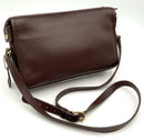 COACH Vintage Mahogany Brown Leather Legacy Taylor Crossbody Bag