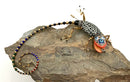 CYNTHIA CHUANG JEWELRY 10 Brass, Porcelain & Glass Brooch