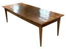 Antique Country French Pearwood Dining Table