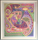 Vintage 1992 Silkscreen Framed Print