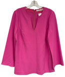 TRINA TURK Pink V-Neck L/S "Terrace Rd" Tunic