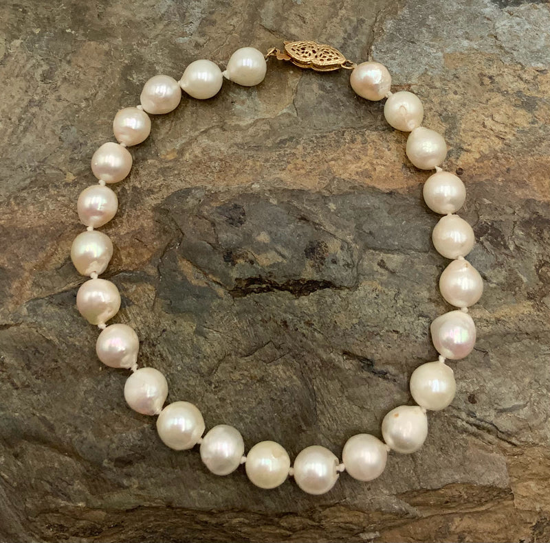 14kt Gold & Pearl Bracelet
