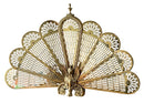 Vintage Pierced Fireplace Fan