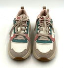VIONIC Stone Rose Teal Suede Cobblestone Multi Walk Max Sky Line Sneakers 7