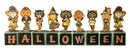 Vintage Halloween Blocks Set