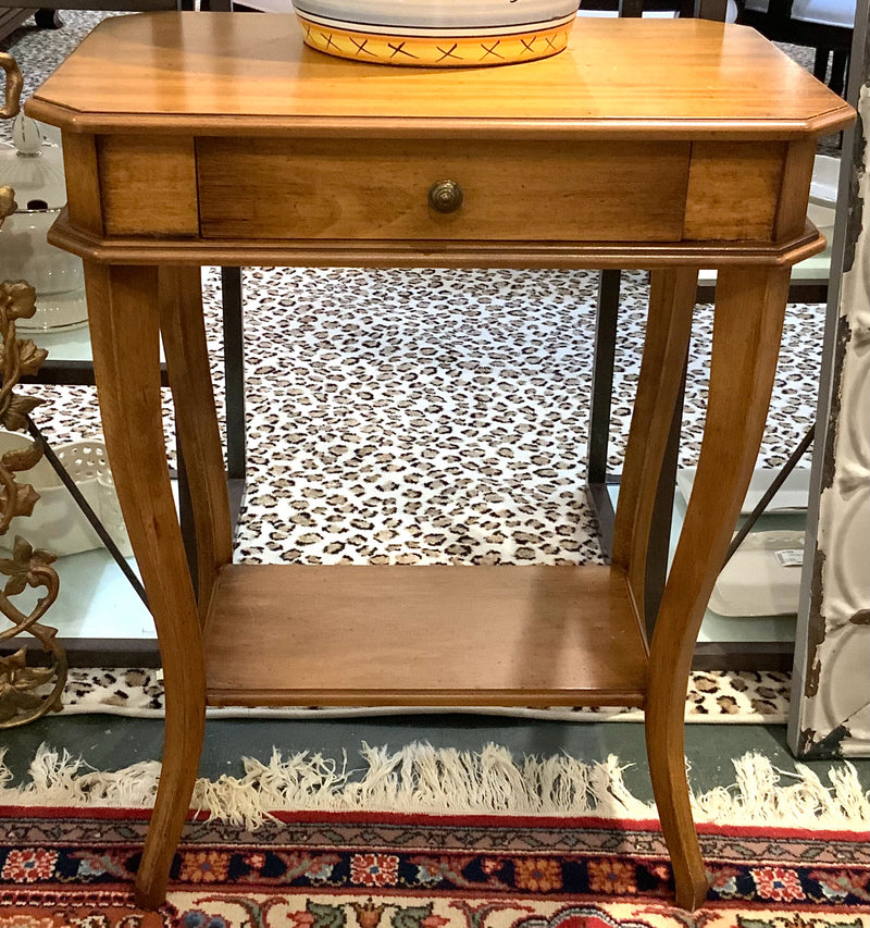 Vintage French Style One Drawer Nightstand