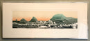 W.E. Coombs Signed Relief Etching