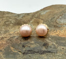 14kt Gold & Freshwater Pearl Stud Earrings