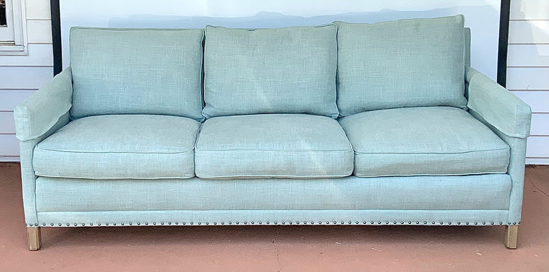 Lee Industries Celadon Sofa with Nailhead Trim