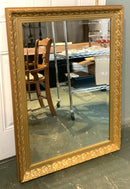 Rectangular Ornate Gold Mirror