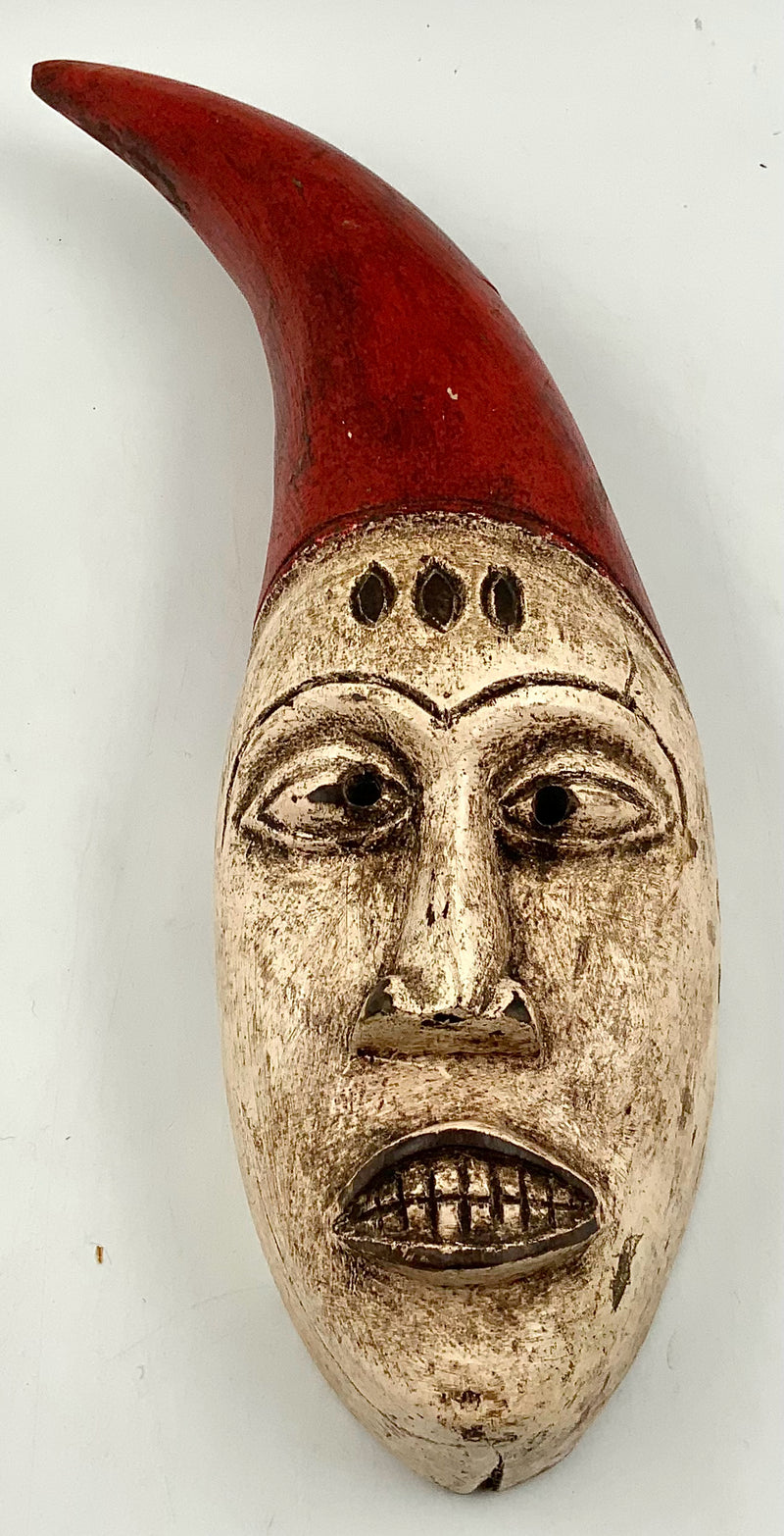 Carved African Wood Mask