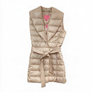 LILLY PULITZER Sand Bar Beige "Islande" Puffer Vest
