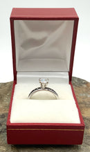 14kt Gold Heart-Shaped Diamond Ring