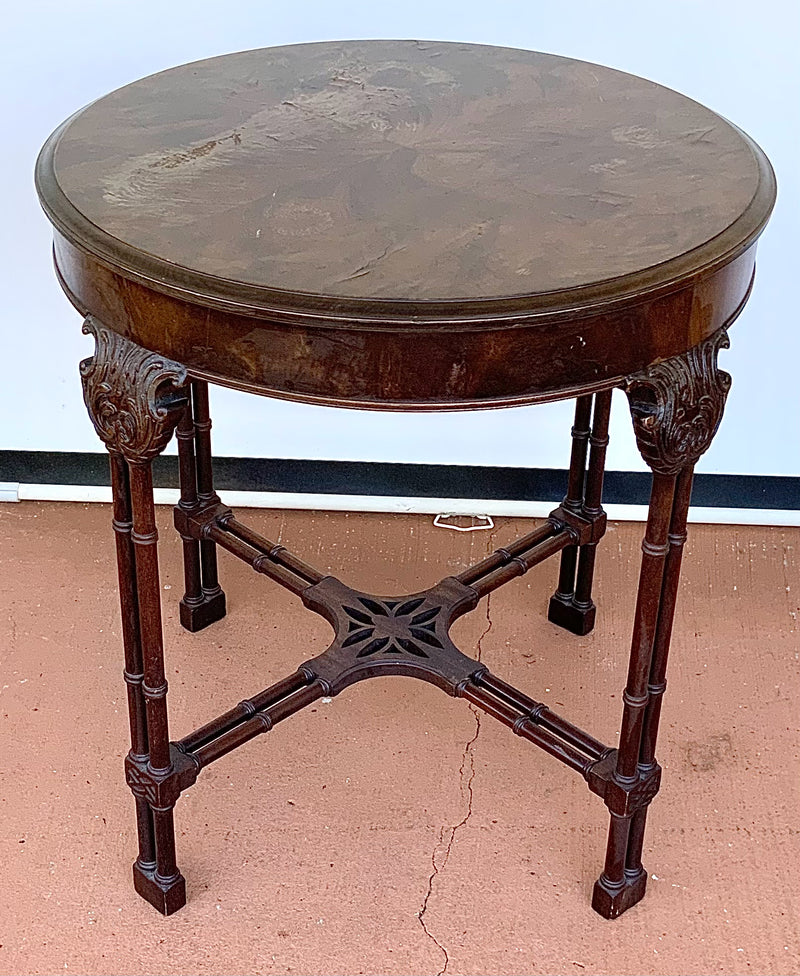 Vintage Round Occasional Table