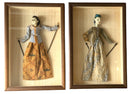 Pair of Framed Marionettes