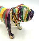 Pop Art Grafitti Bulldog Figure
