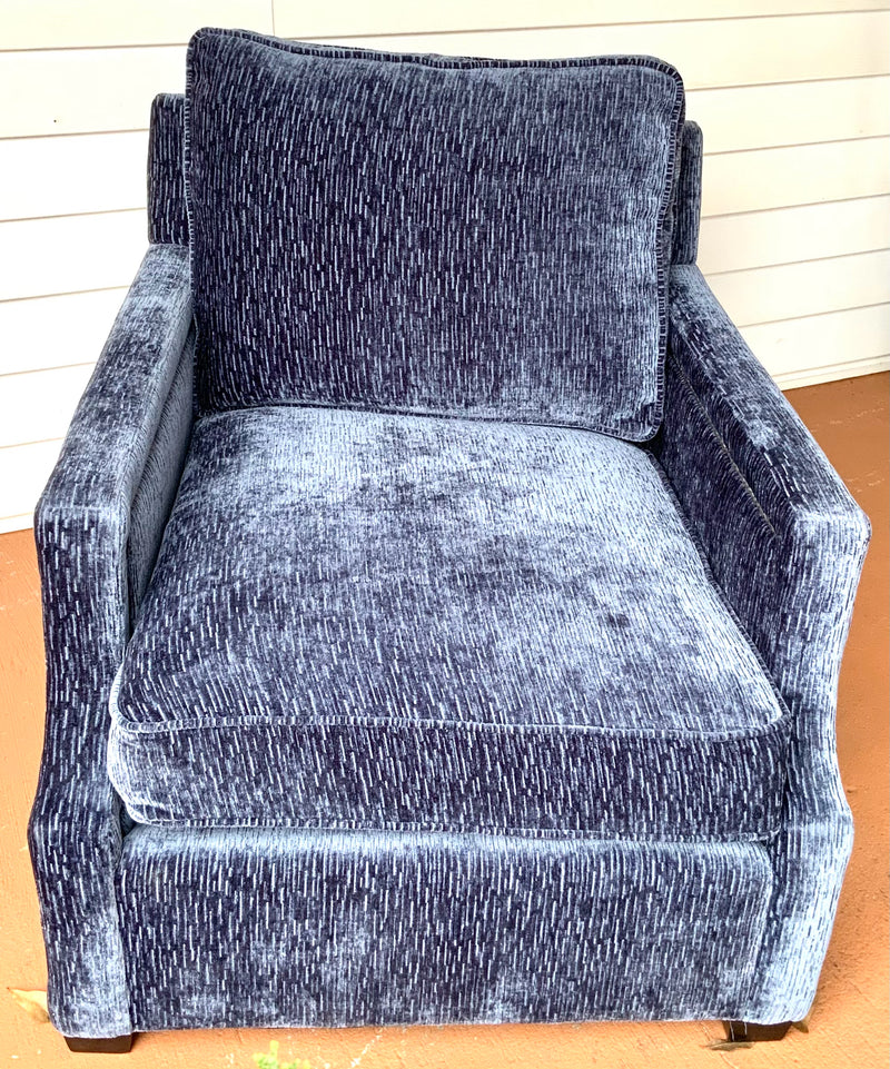 Bernhardt Upholstered Club Chair with Nailhead Trim