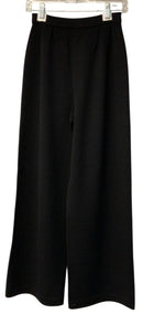 ST JOHN Black Knit Pants