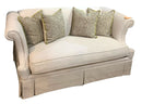 Loveseat With Linen Upholstery