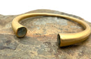 DEAN DAVIDSON Gold Plated Brass & Labradorite Cuff Bracelet