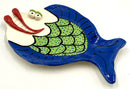 Catherine Tittel Fish Schticks Handpainted Platter