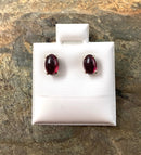 14kt White Gold & Ruby Stud Earrings
