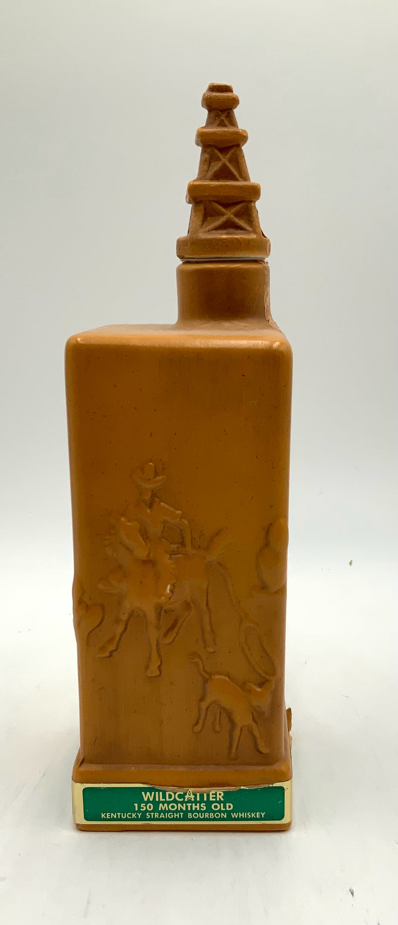 Vintage Wildcatter Bourbon Decanter
