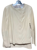 EMANUEL UNGARO Tan Lea Zip Jacket & Tie Waist Skirt 2 PC