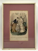 Set/4 Vintage French Fashion Prints