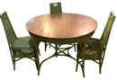 Vintage Wicker Dining Set
