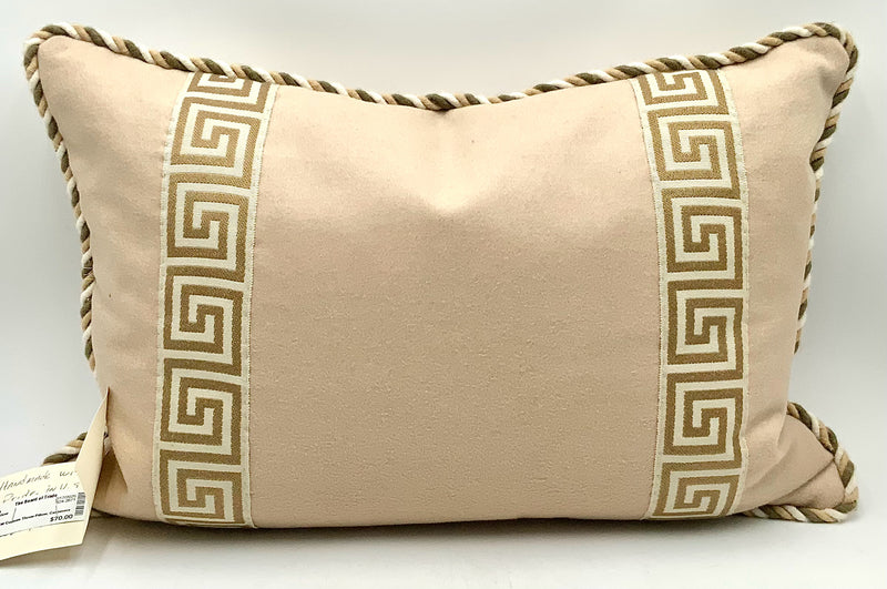 NEW Custom Throw Pillow with Cashmere Fabric