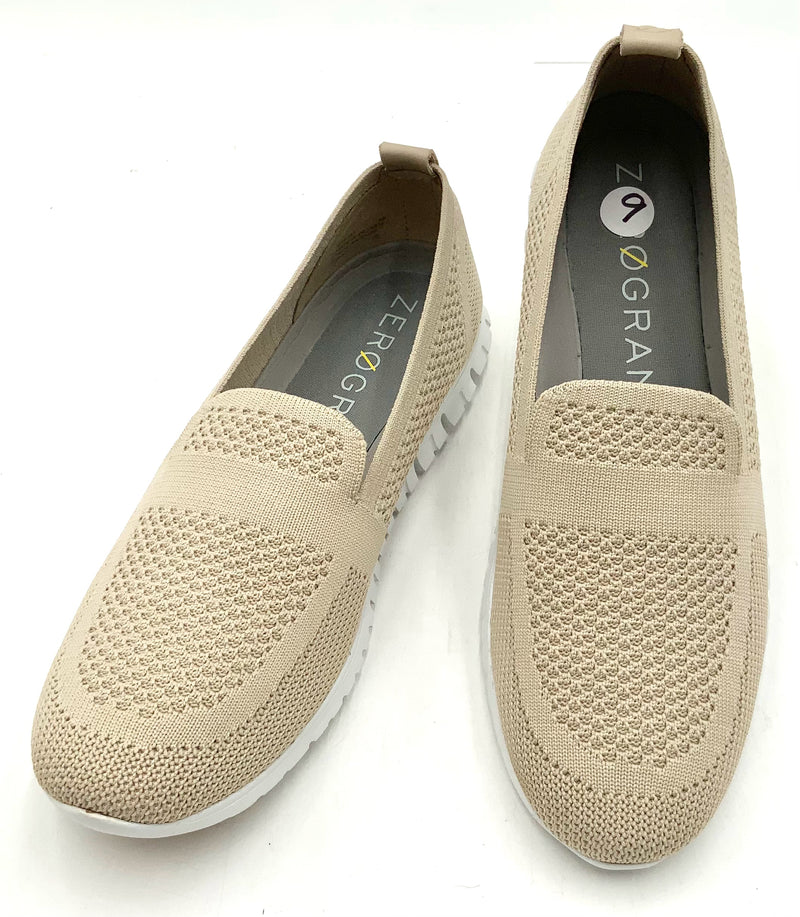 COLE HAAN Tan Zerogrand Stitchlite Slip-On Loafer 9